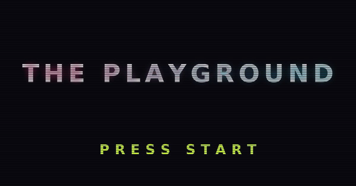 The Playground website concept preview