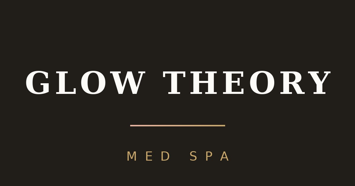 Glow Theory Med Spa website concept preview